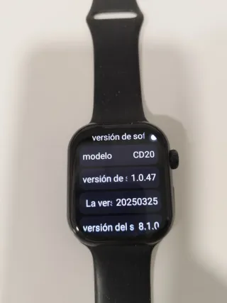 Smartwatch Android CD20 Negro