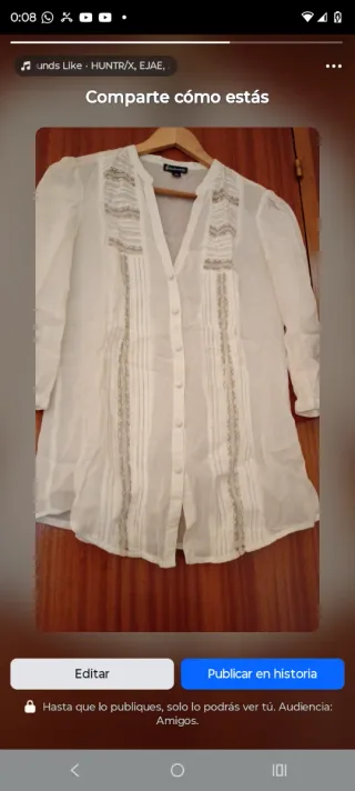 Camisa blanca TM Local