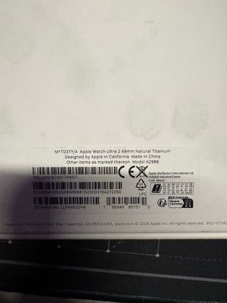 Apple Watch Ultra 2 Plata 49mm