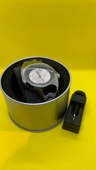 Reloj Nike Triax Plateado y Blanco
