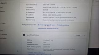 Lenovo PC Windows nero