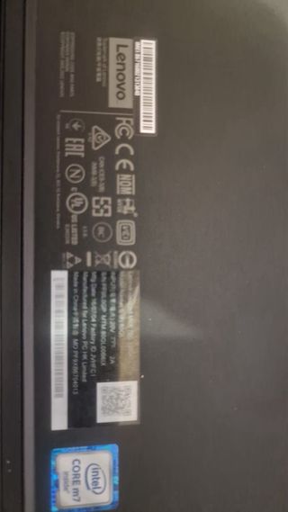Lenovo PC Windows nero