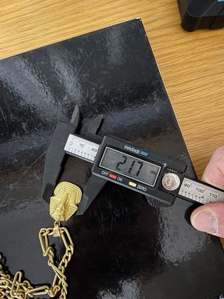 Cadena de oro 18k egipcio