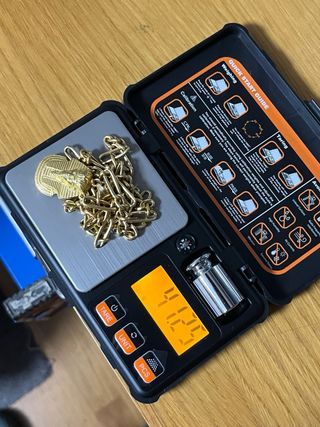 Cadena de oro 18k egipcio