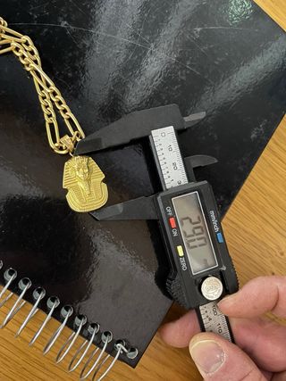 Cadena de oro 18k egipcio