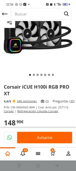 Despiece PC Gaming Corsair