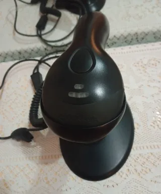 Escaner de código de barras negro