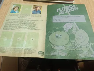 Álbum Fútbol Acción Mundial 82 Danone