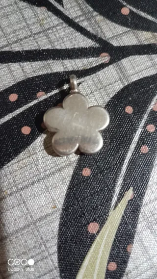 Colgante Flor Plata Tous