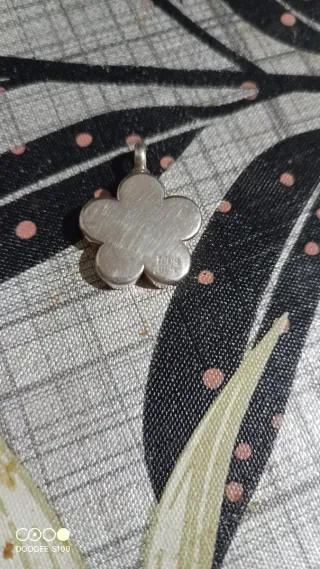 Colgante Flor Plata Tous