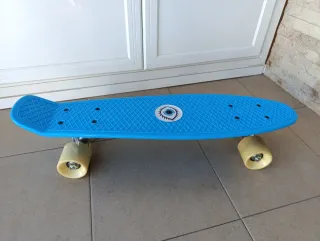 Monopatín. Mini Skateboard Play 500 Azul