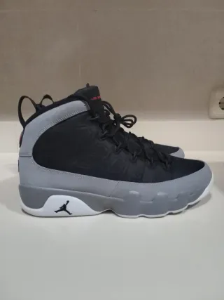 Jordan Retro 9 Zapatillas Negras y Grises