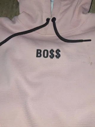 Sudadera Boss Rosa