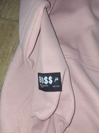 Sudadera Boss Rosa