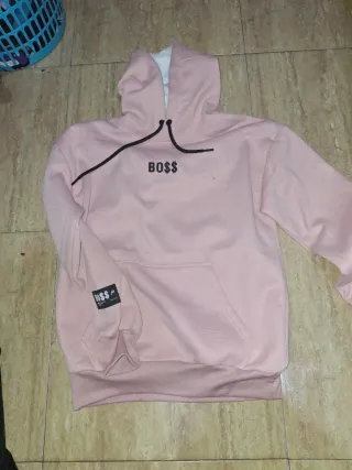 Sudadera Boss Rosa