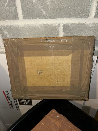 Cuadro Barcos Batalla Marco Bambú