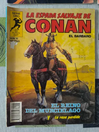 2 de Reino Salvaje de Conan y 2 de Espada Salvaje