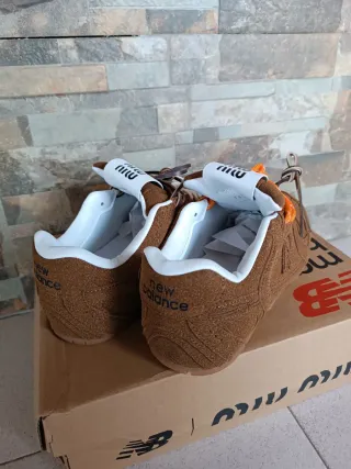New Balance x Miu Miu 530 SL Marrón Blanco