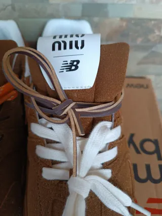 New Balance x Miu Miu 530 SL Marrón Blanco