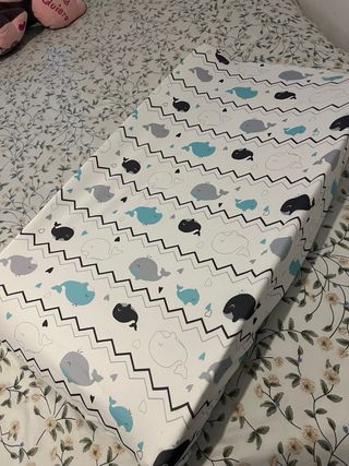 Cambiador bebé impermeable acolchado