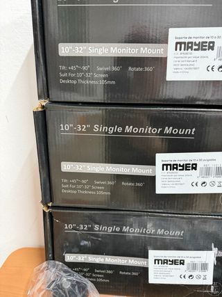 Soporte Monitor Articulado 10-32 pulgadas giratori