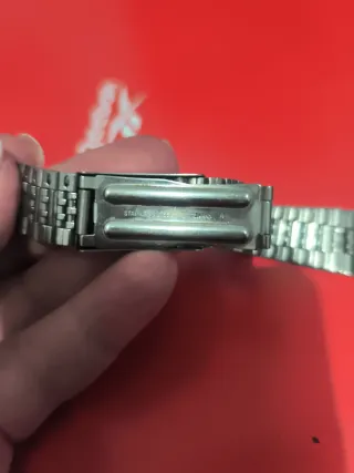 Correa Casio Original Plata