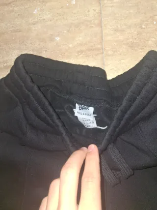 Pantalón negro ancho