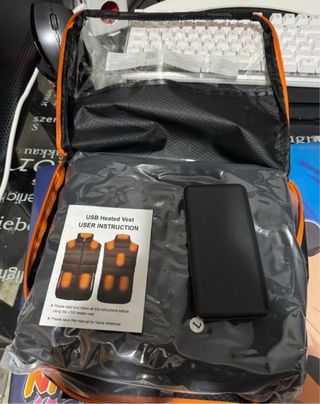 Chaleco Calefactor azul marino