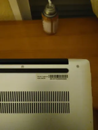 Portátil y impresora