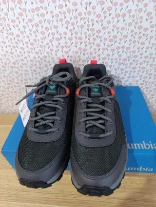 Zapatillas Columbia Trail chica Gris/Rojo