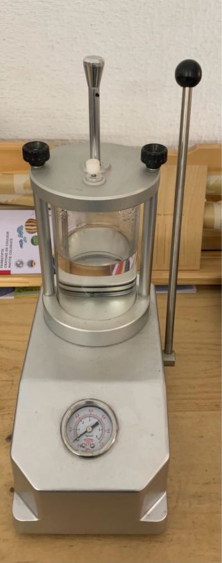 Máquina hermetismo para relojes