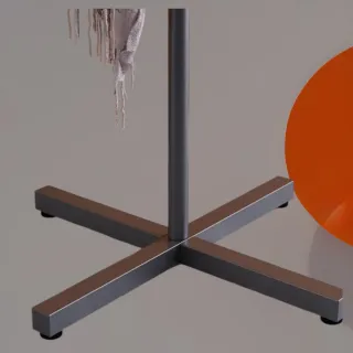 Attaccapanni appendino appendiabiti terra rami oro