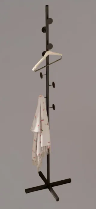 Attaccapanni appendino appendiabiti terra rami oro