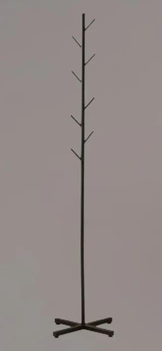 Attaccapanni appendino appendiabiti terra rami oro