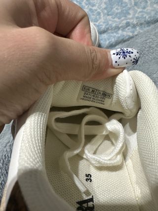 Zapatillas Zara Blancas con Detalles Animal Print