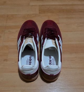 Zapatillas Adidas Samba OG Burdeos/Beige Talla 40