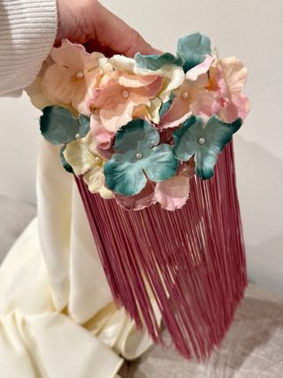 Conjunto Flamenca Flores y Flecos