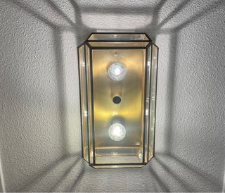 Lámpara de cristal para pasillo/dormitorio