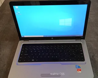 HP g62 Portátil Plata y Negro