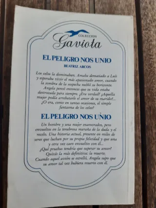 Libro "El peligro nos unió"