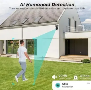 Telecamera Esterna Doppio Obiettivo ICSEE NUOVA