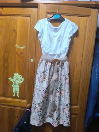 Lote 3 Vestidos Verano Niña Talla 7/8