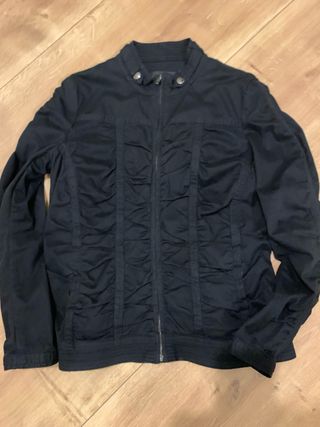 Cazadora Mango Negra Talla XL