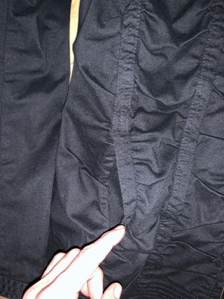 Cazadora Mango Negra Talla XL