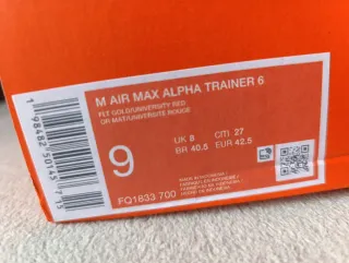 Zapatillas Nike Air Max ALPHA 6