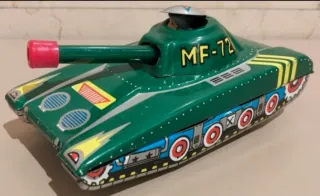 Lote 10 Juguetes de Hojalata Vintage