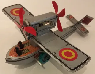 Lote 10 Juguetes de Hojalata Vintage