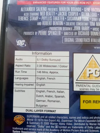 Pack Superman Dvds .LEER!!!