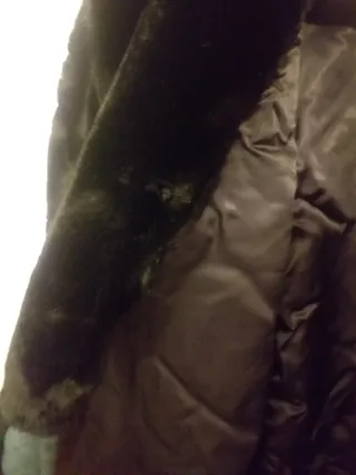 Abrigo negro talla M