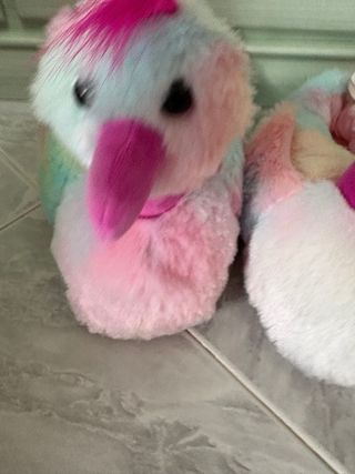 Pantofole morbide arcobaleno